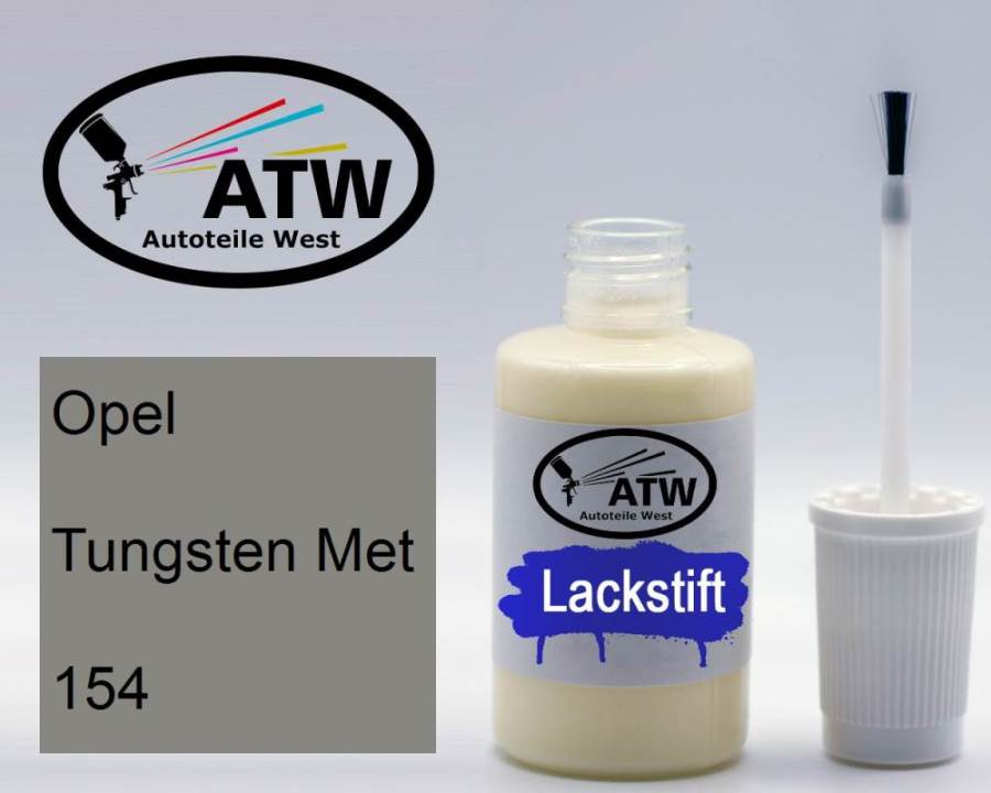 Opel, Tungsten Met, 154: 20ml Lackstift, von ATW Autoteile West.